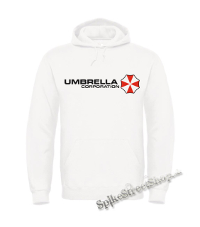 Biela detská mikina UMBRELLA CORPORATION - Logo Red Black