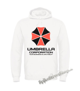 Biela detská mikina UMBRELLA CORPORATION - Our Business Is Life Itself