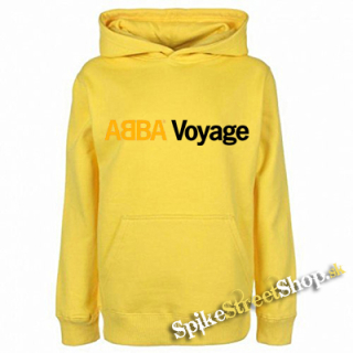 ABBA - Voyage - žltá detská mikina