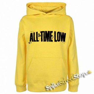 ALL TIME LOW - Logo - žltá detská mikina