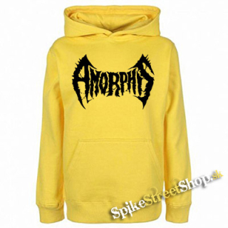 AMORPHIS - Logo - žltá detská mikina