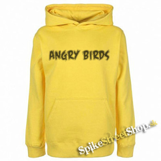 ANGRY BIRDS - Logo - žltá detská mikina