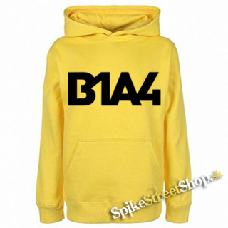 B1A4 - Logo - žltá detská mikina