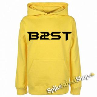 B2ST - BEAST - Logo - žltá detská mikina