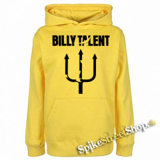 BILLY TALENT - Logo - žltá detská mikina