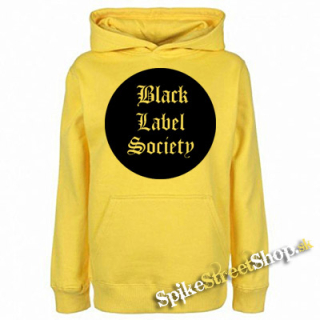 BLACK LABEL SOCIETY - Logo - žltá detská mikina