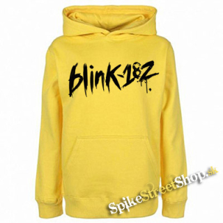 BLINK 182 - Logo - žltá detská mikina
