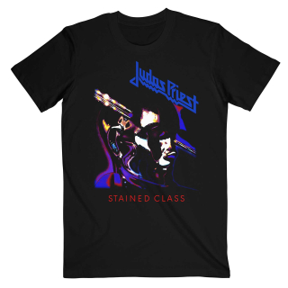 JUDAS PRIEST - Stained Class Purple Mixer - čierne pánske tričko