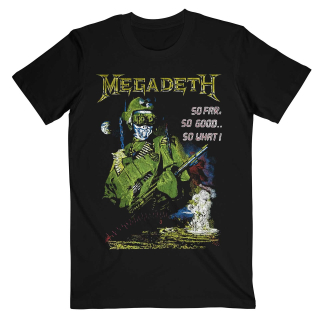 MEGADETH - SFSGSW Explosion Vintage - čierne pánske tričko