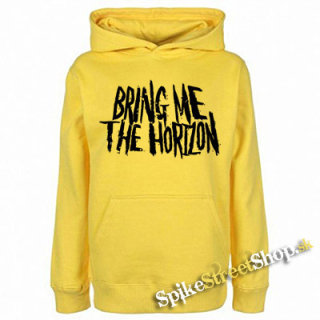 BRING ME THE HORIZON - Logo 2 - žltá detská mikina