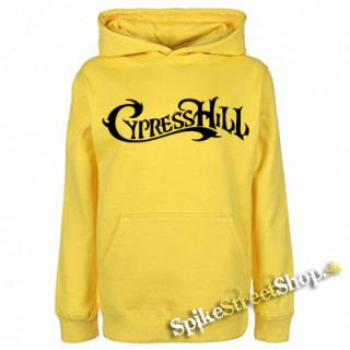 CYPRESS HILL - Logo - žltá detská mikina