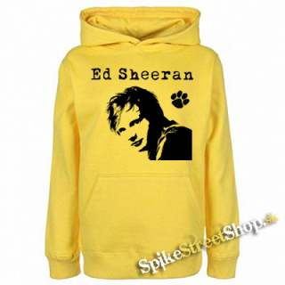 ED SHEERAN - Portrait - žltá detská mikina