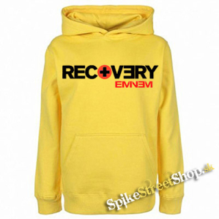 EMINEM - Recovery - žltá detská mikina