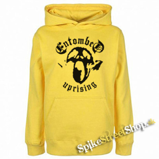 ENTOMBED - Uprising - žltá detská mikina