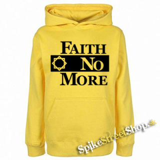 FAITH NO MORE - Logo - žltá detská mikina