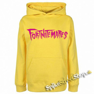 FORTNITEMARES - Logo - žltá detská mikina