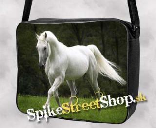 Horses Collection - BIELY ŽREBEC - taška na rameno z kolekcie koní 