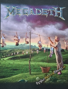 MEGADETH - Youthanasia - chrbtová nášivka