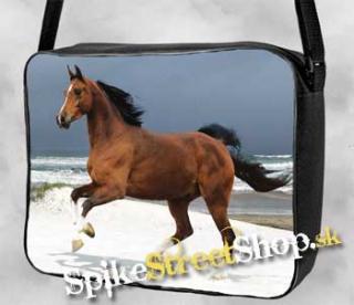 Horses Collection - PLNOKRVNÍK NA PLÁŽI - taška na rameno z kolekcie koní 