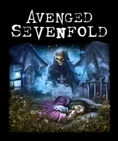 AVENGED SEVENFOLD - Nightmare foREVer - chrbtová nášivka