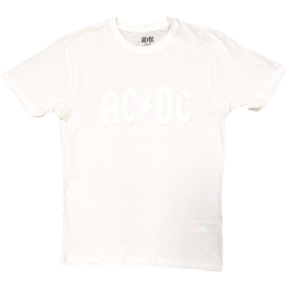 AC/DC - Logo HiBuild - biele pánske tričko