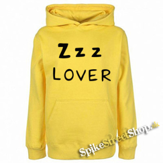 LIL XAN - ZZZ Lover - žltá detská mikina
