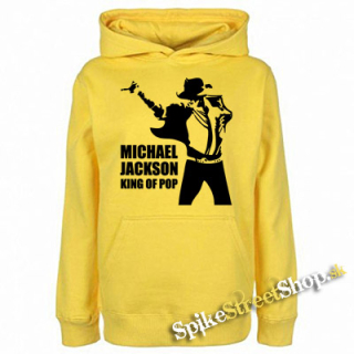 MICHAEL JACKSON - King Of Pop Motive 2 - žltá detská mikina