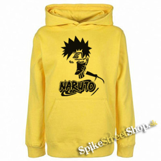 NARUTO - MANGA - Portrait Motive 2 - žltá detská mikina