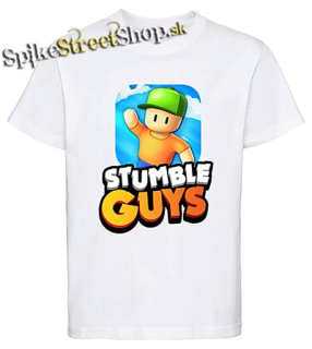 STUMBLE GUYS - Motive 1 - biele detské tričko