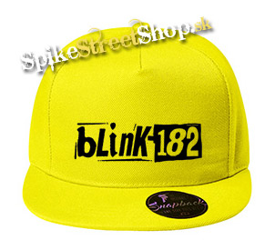 BLINK 182 - Comeback Logo New 2023 - žltá šiltovka model "Snapback"