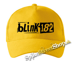 BLINK 182 - Comeback Logo New 2023 - žltá šiltovka (-30%=AKCIA)