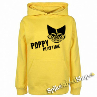 POPPY PLAYTIME - Logo Teeth Smile 2 - žltá detská mikina