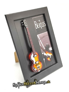 Hudobný rámik s 3D gitarou BEATLES - Paul MCCartney