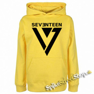 SEVENTEEN - Logo - žltá detská mikina