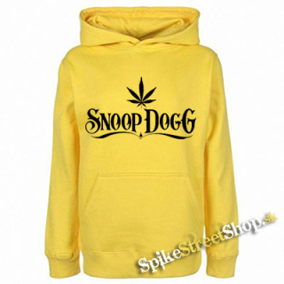 SNOOP DOGG - Logo Mary Jane - žltá detská mikina