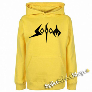 SODOM - Logo - žltá detská mikina