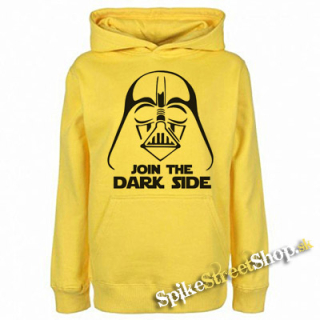 STAR WARS - Join The Dark Side - žltá detská mikina