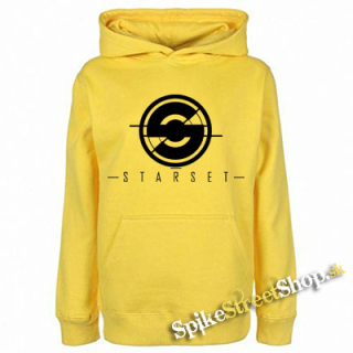 STARSET - Logo - žltá detská mikina
