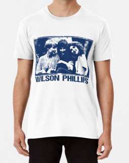 WILSON PHILLIPS - biele pánske tričko