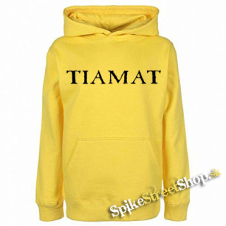 TIAMAT - Logo Wildhoney - žltá detská mikina
