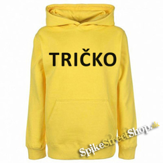 TRIČKO - žltá detská mikina