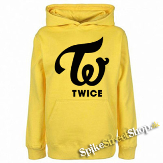 TWICE - Logo - žltá detská mikina