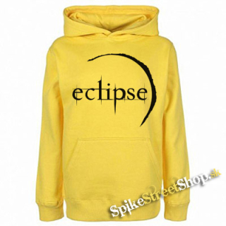TWILIGHT - Eclipse - žltá detská mikina