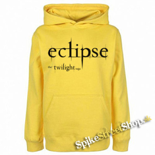 TWILIGHT ECLIPSE - Logo - žltá detská mikina