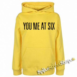 YOU ME AT SIX - Logo - žltá detská mikina