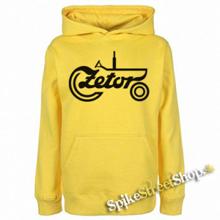 ZETOR - Logo - Motive 2 - žltá detská mikina
