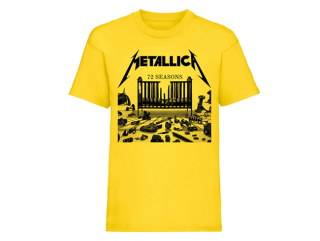 METALLICA - 72 Seasons - žlté detské tričko
