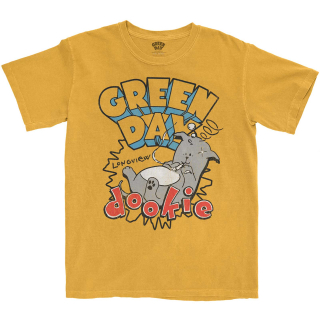 GREEN DAY - Dookie Longview - žlté pánske tričko