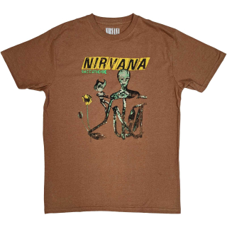 NIRVANA - Incesticide - hnedé pánske tričko