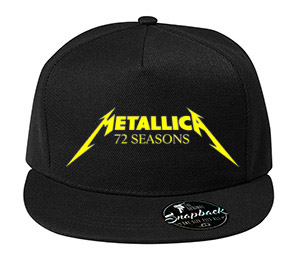 METALLICA - 72 Seasons - čierna šiltovka model "Snapback"